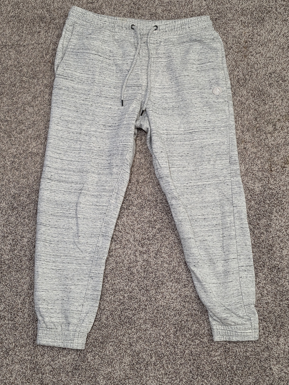 Volcom Heather Gray Men's Jogger Sweatpants